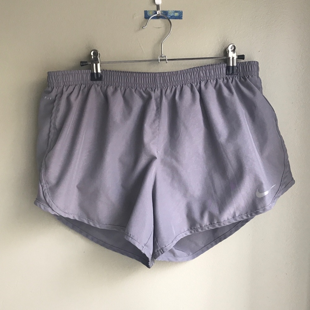 Nike Womens Dri-Fit Tempo 3” Running Short Grey Size: L
